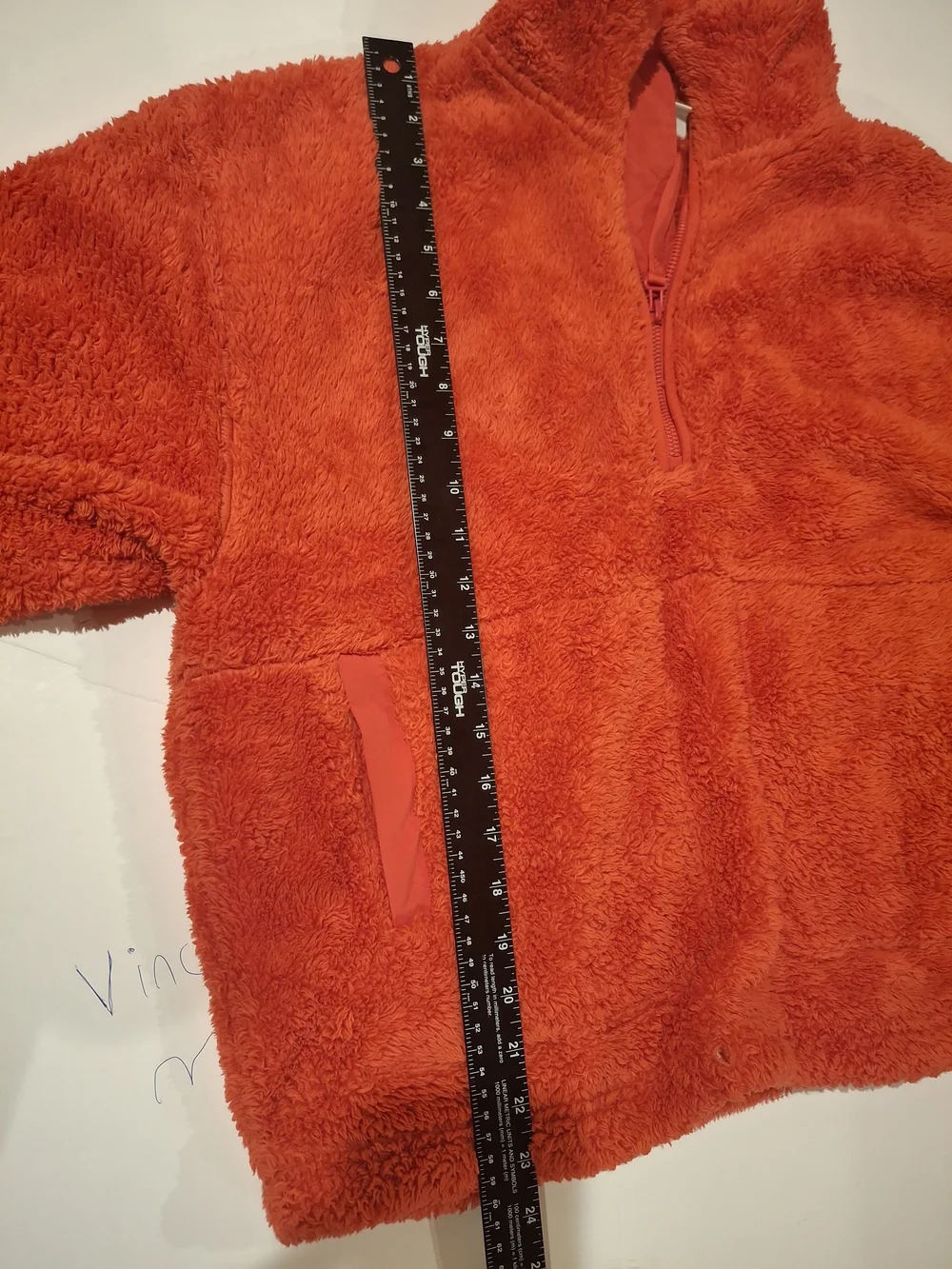 all in motion Coral Teddy Half-Zip Jacket